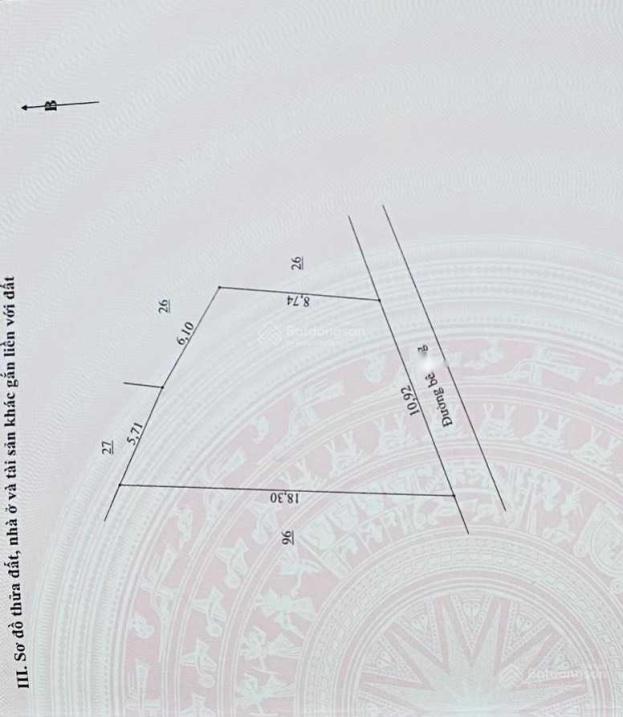 Cần bán đất nền dự án 141 m2, mặt tiền 10m, hướng Nam tại Huyện Can Lộc - Hà Tĩnh, giá 980 tr