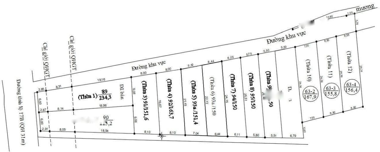 Cần bán nhanh lô đất 167 m2, mặt tiền 7m tại Phong Điền - Thừa Thiên Huế, giá 240 triệu