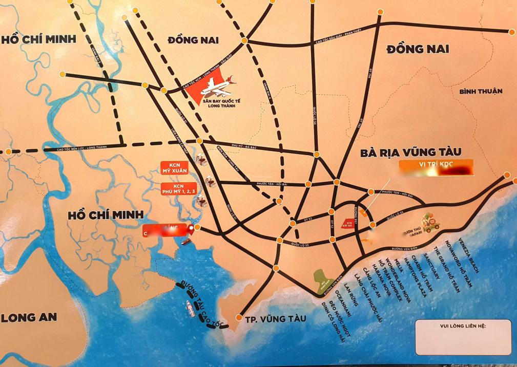 Sở hữu đất nền 166 m2 tại Xã Phước Long Thọ - Đất Đỏ - Bà Rịa Vũng Tàu, giá 900 triệu