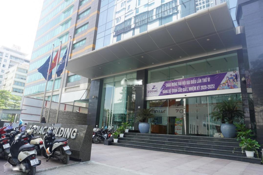Cho thuê văn phòng hạng B tại tòa nhà Zodiac Tower phố Duy Tân quận Cầu Giấy