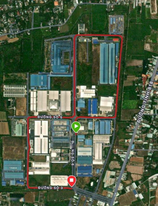 Cho thuê đất, sử dụng 5000m2 KCN Hòa Bình, Thủ Thừa, Long An