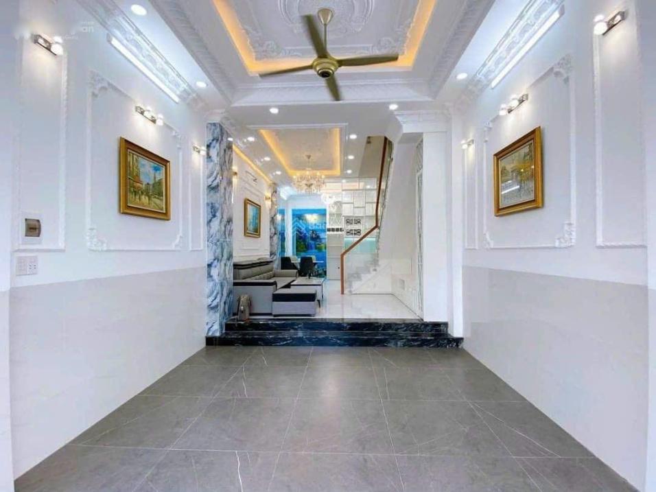 Cần bán gấp nhà 4 tầng, 50 m2, mặt tiền 8m tại Đường Huỳnh Tấn Phát - Nhà Bè, giá 6,4 tỷ - Ảnh 1