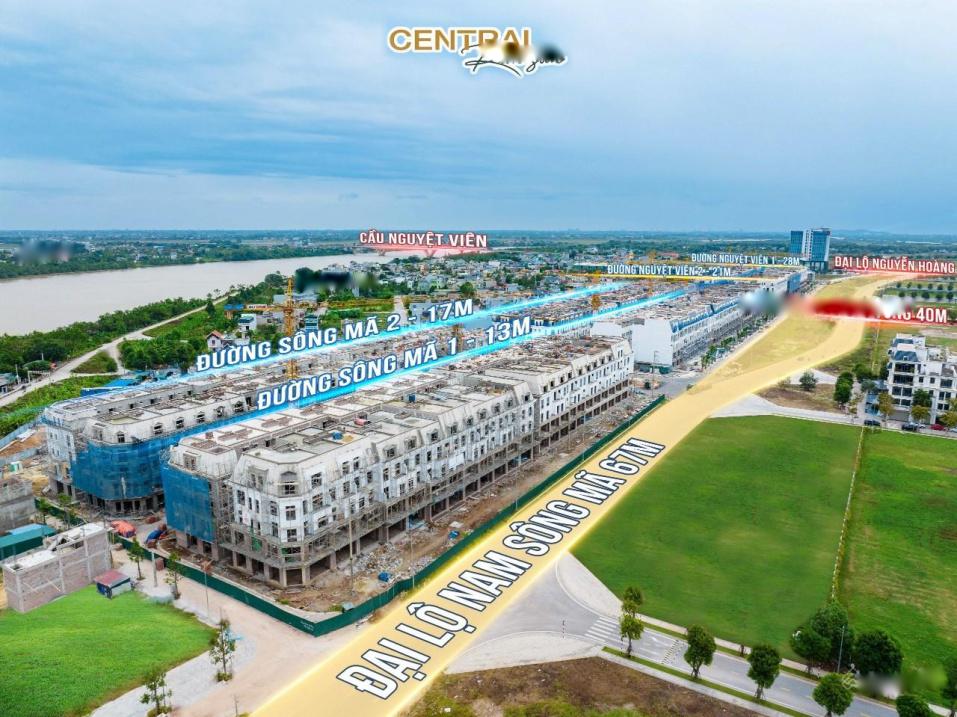 Bán biệt thự siêu đẹp 5 tầng, 90 m2, thỏa thuận tại Đại lộ Nam Sông Mã - Thanh Hóa - Thanh Hóa