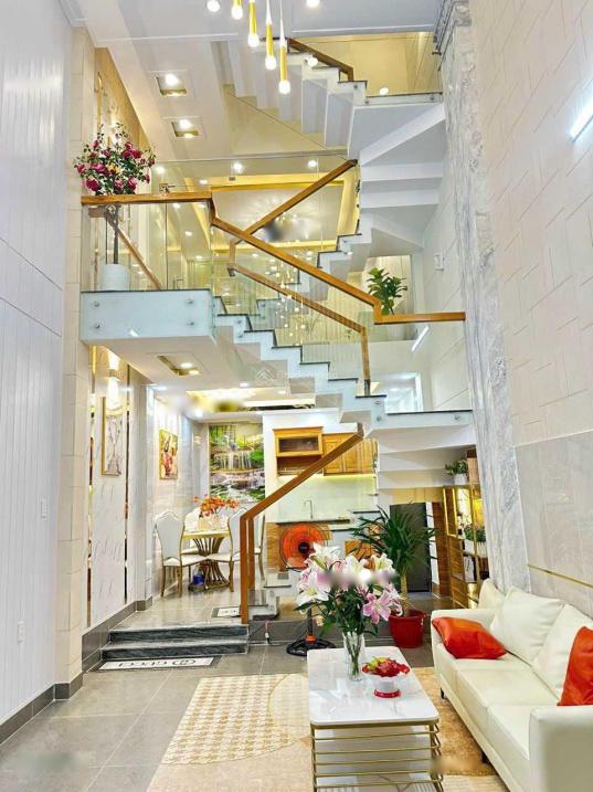 Sở hữu ngay nhà sổ riêng 5 tầng, 60 m2 tại Đường Phan Văn Trị - 5 - Gò Vấp, giá 10,6 tỷ