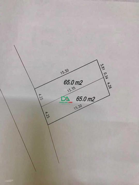 Sở hữu ngay đất nền 65 m2, mặt tiền 4m, hướng Tây tại Đông Anh - Hà Nội, giá 2,08 tỷ