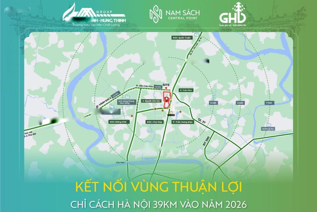 Bán nhanh đất nền 80 m2 tại Huyện Nam Sách - Hải Dương, giá 1,36 tỷ