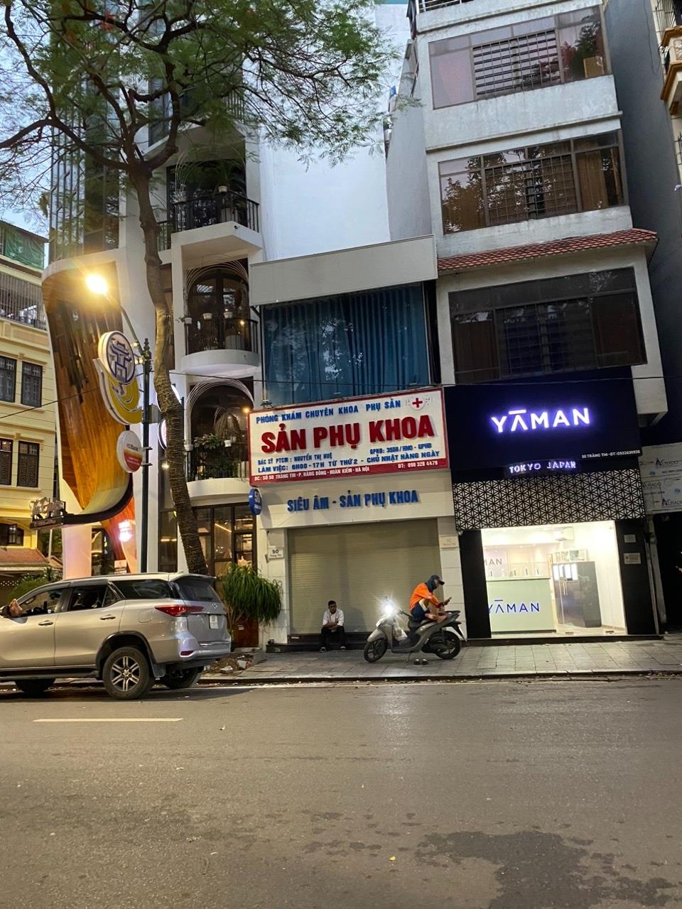 Cho thuê cửa hàng 25m2 phố Tràng Thi, mặt tiền rộng 3,3 m