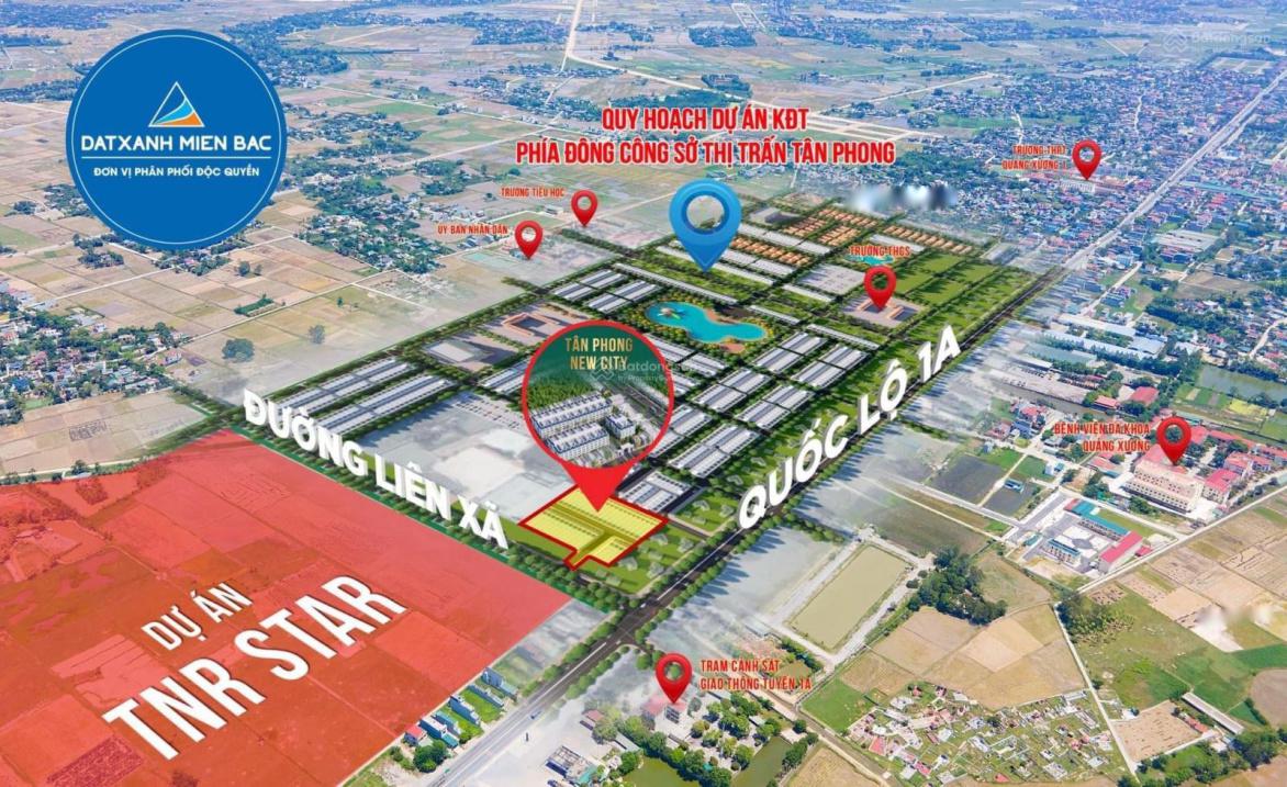 Cần bán nhanh đất dự án 320 m2, mặt tiền 10m tại Huyện Quảng Xương - Thanh Hóa, giá 2,24 tỷ