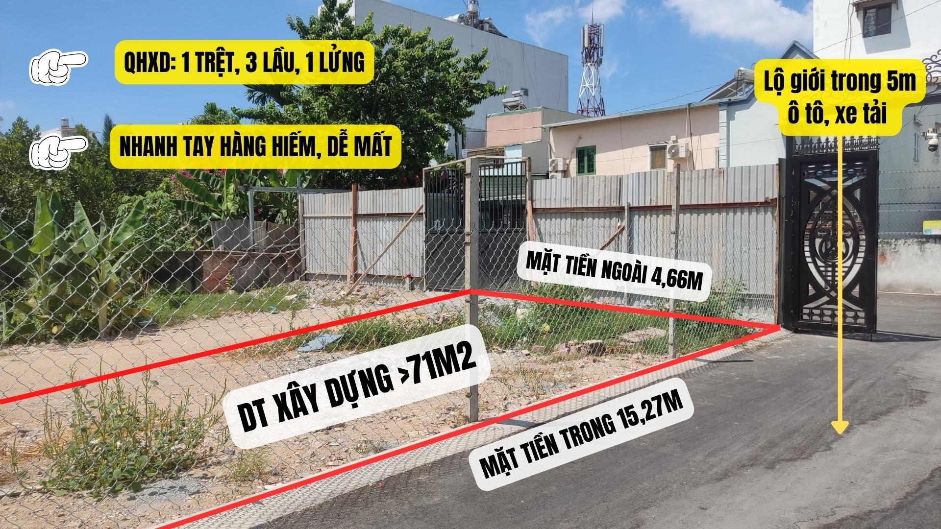 Cần bán gấp bán nhanh đất 96 m2, hướng Tây tại Thủ Đức - TP Hồ Chí Minh, giá 4.8 tỷ