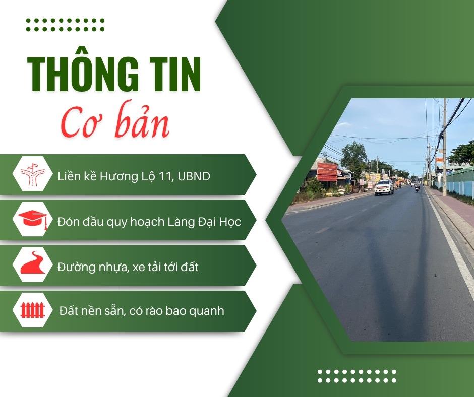 Bán mảnh đất 137 m2 tại Đường Hương Lộ 11 - Hưng Long - Bình Chánh - TP Hồ Chí Minh, giá 4.35 tỷ