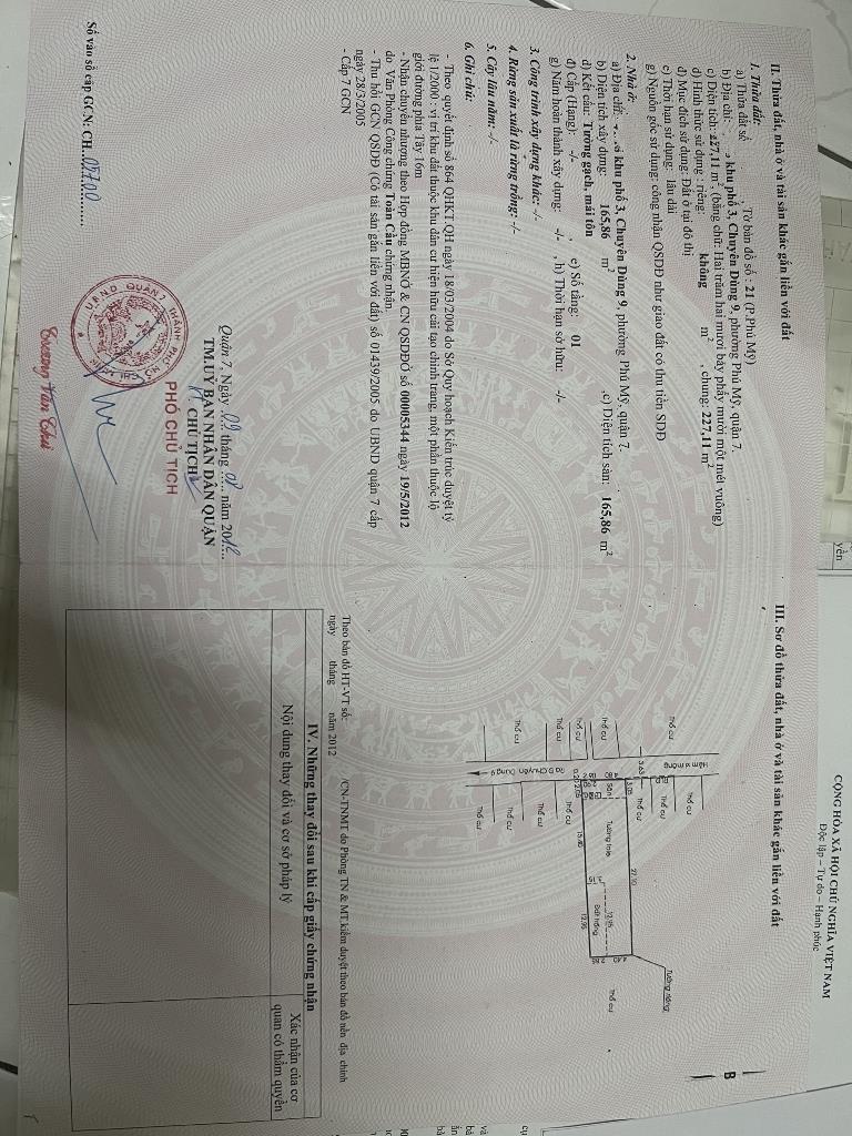 Cần bán ngay nhà sổ riêng 20 m2 tại Đường Chuyên Dùng - Phú Mỹ - 7 - TP Hồ Chí Minh, giá 1.5 tỷ