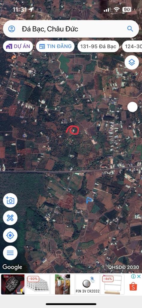 Cần bán gấp bán nhanh mảnh đất 1164 m2 tại Xã Đá Bạc - Châu Đức - Bà Rịa Vũng Tàu, thỏa thuận - Ảnh 1