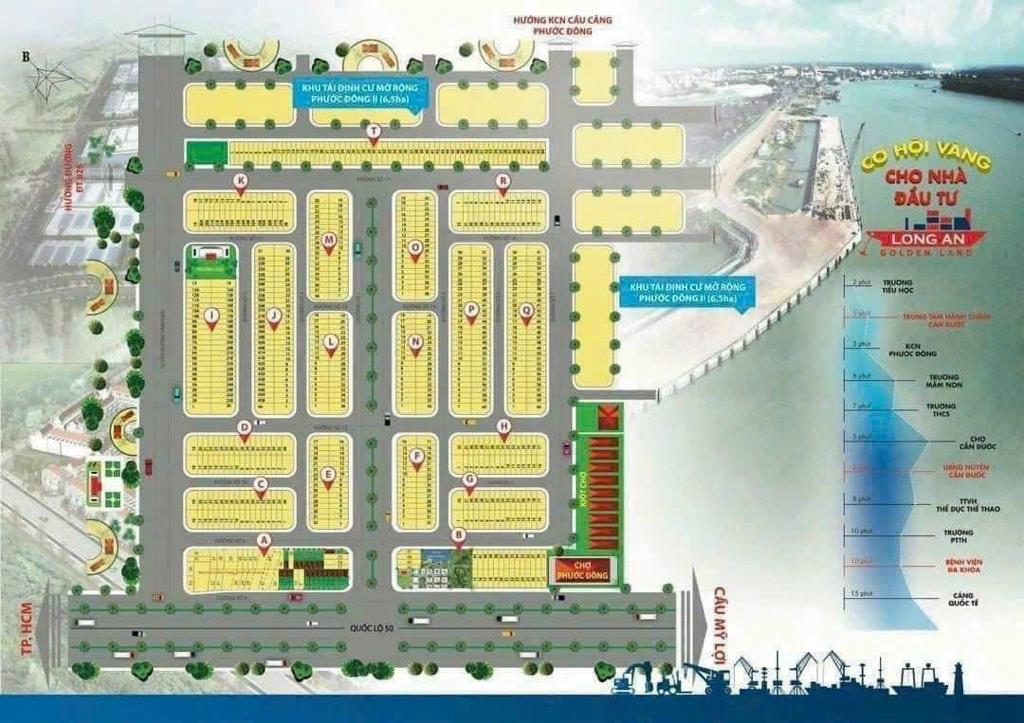 Cần bán nhanh lô đất nền 100 m2 tại Đường 50 - Cần Đước - Long An, giá 0.0008 triệu