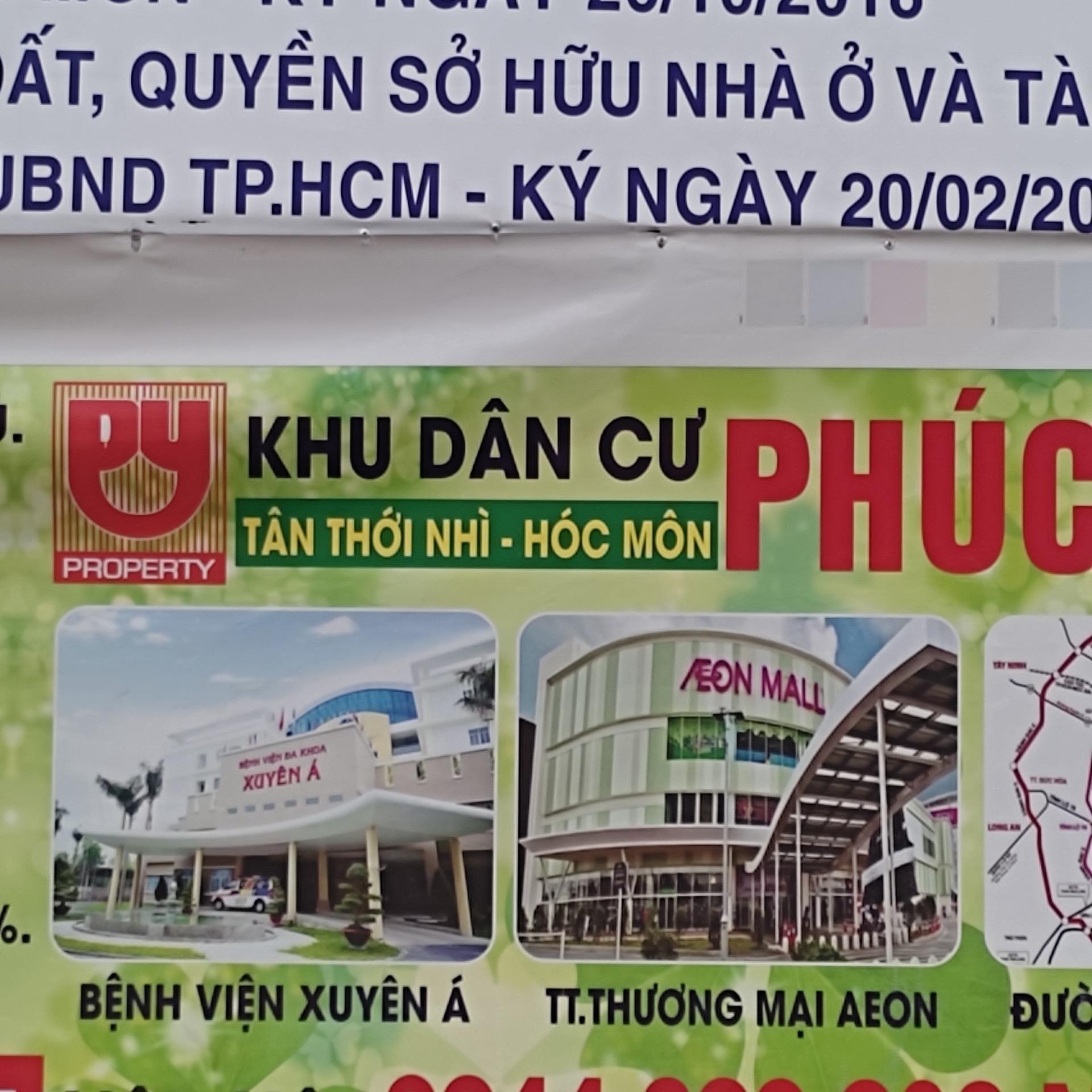 Cần bán mảnh đất 85 m2 tại Tân Thới Nhì - Hóc Môn - TP Hồ Chí Minh, giá 2.65 tỷ