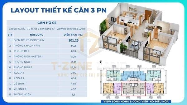 Cần bán ngay chung cư 101 m2, giá 4.8 tỷ tại Đường Lý Sơn - Ngọc Thụy - Long Biên - Hà Nội