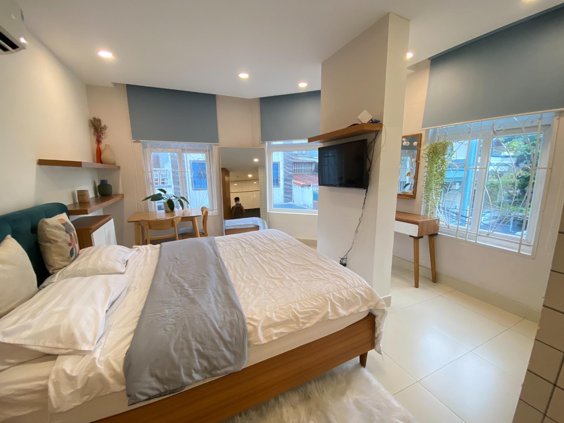 Cho thuê căn hộ mini full nội thất đường Hồng Hà sát kên chung cư Botanica Premier quận Tân Bình - Ảnh 1