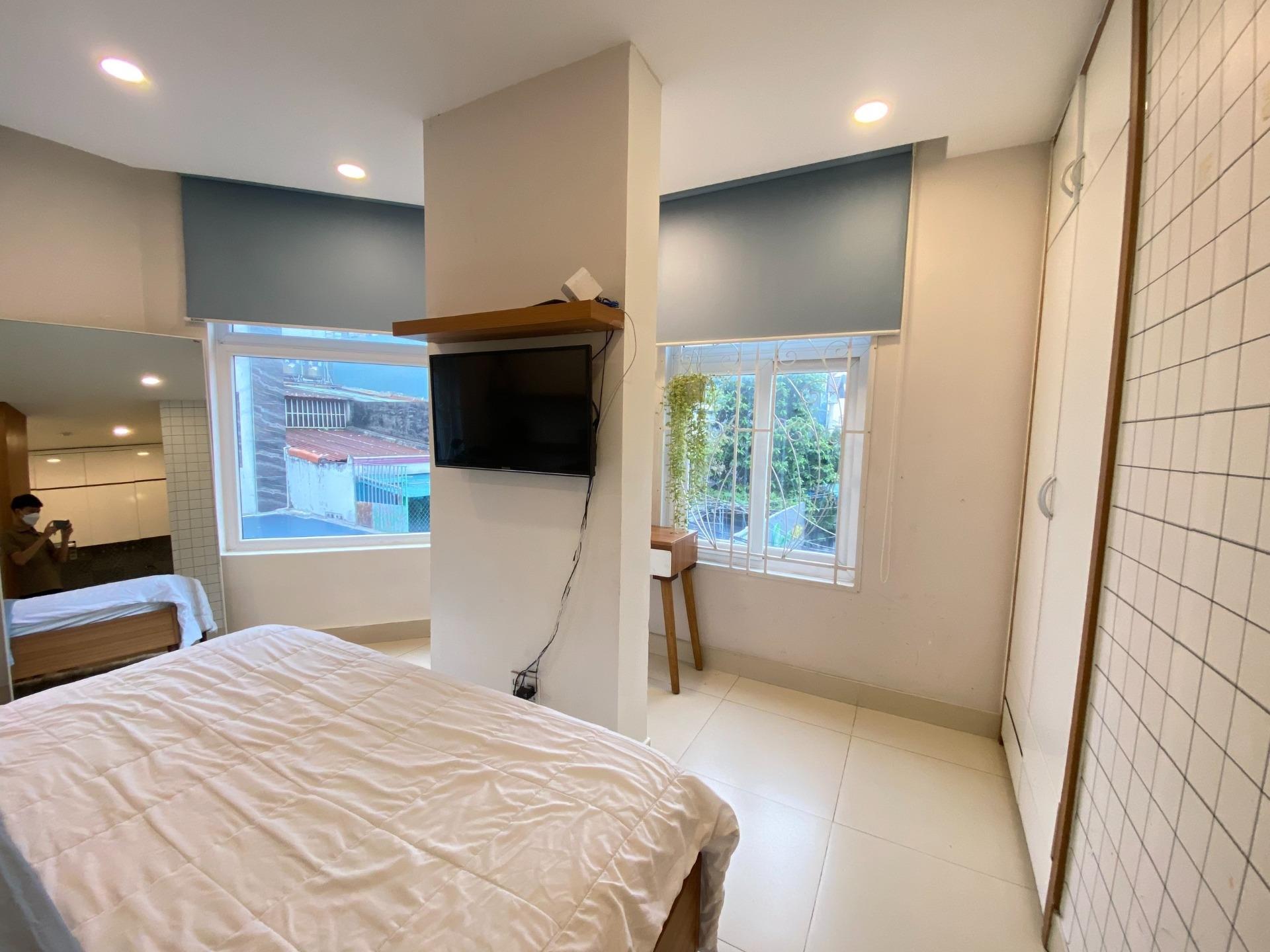 Cho thuê căn hộ mini full nội thất đường Hồng Hà sát kên chung cư Botanica Premier quận Tân Bình