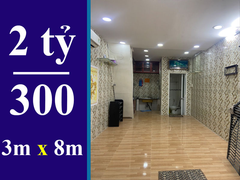 NHÀ HẺM 264 LÊ VĂN LƯƠNG, TÂN HƯNG, QUẬN 7. DT: 3 X 8M, 1 LẦU