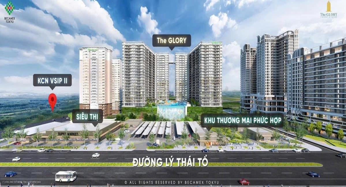 Cần bán gấp bán nhanh căn hộ 61,2599983215332 m2, giá 2,5 tỷ tại Dĩ An - Bình Dương