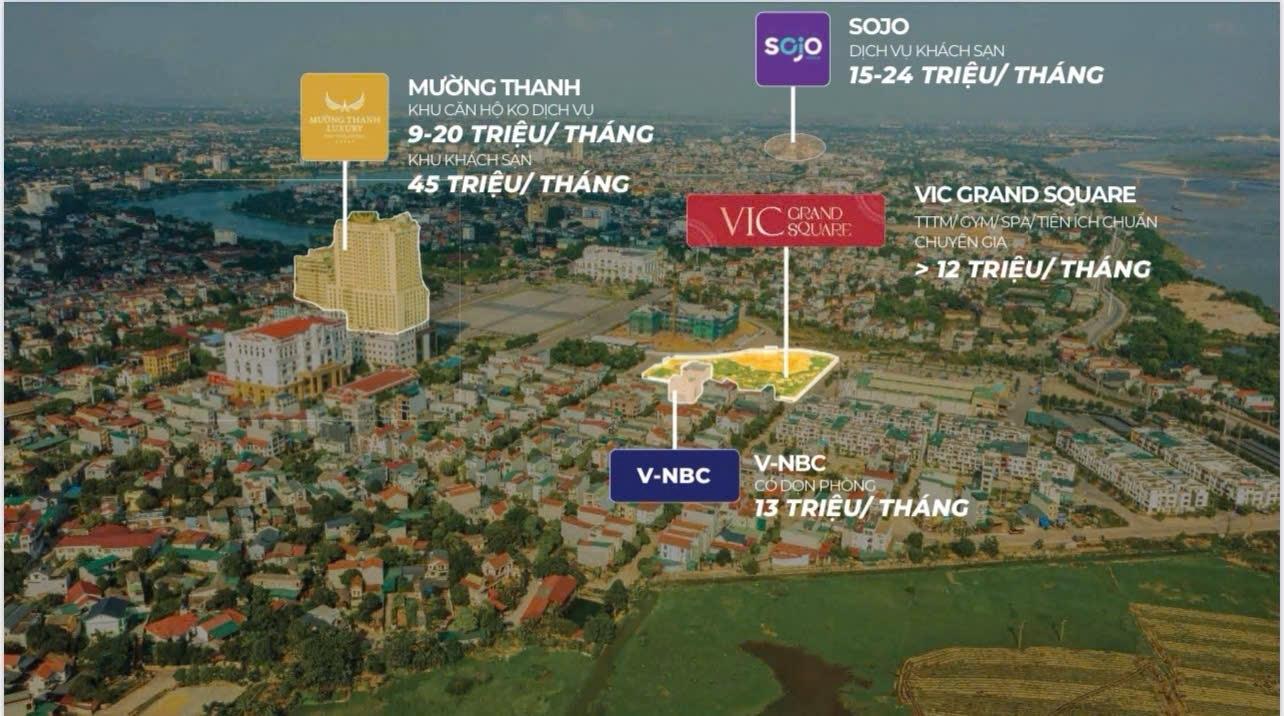 Mở bán căn hộ cao cấp Vic Grand Square -Việt Trì