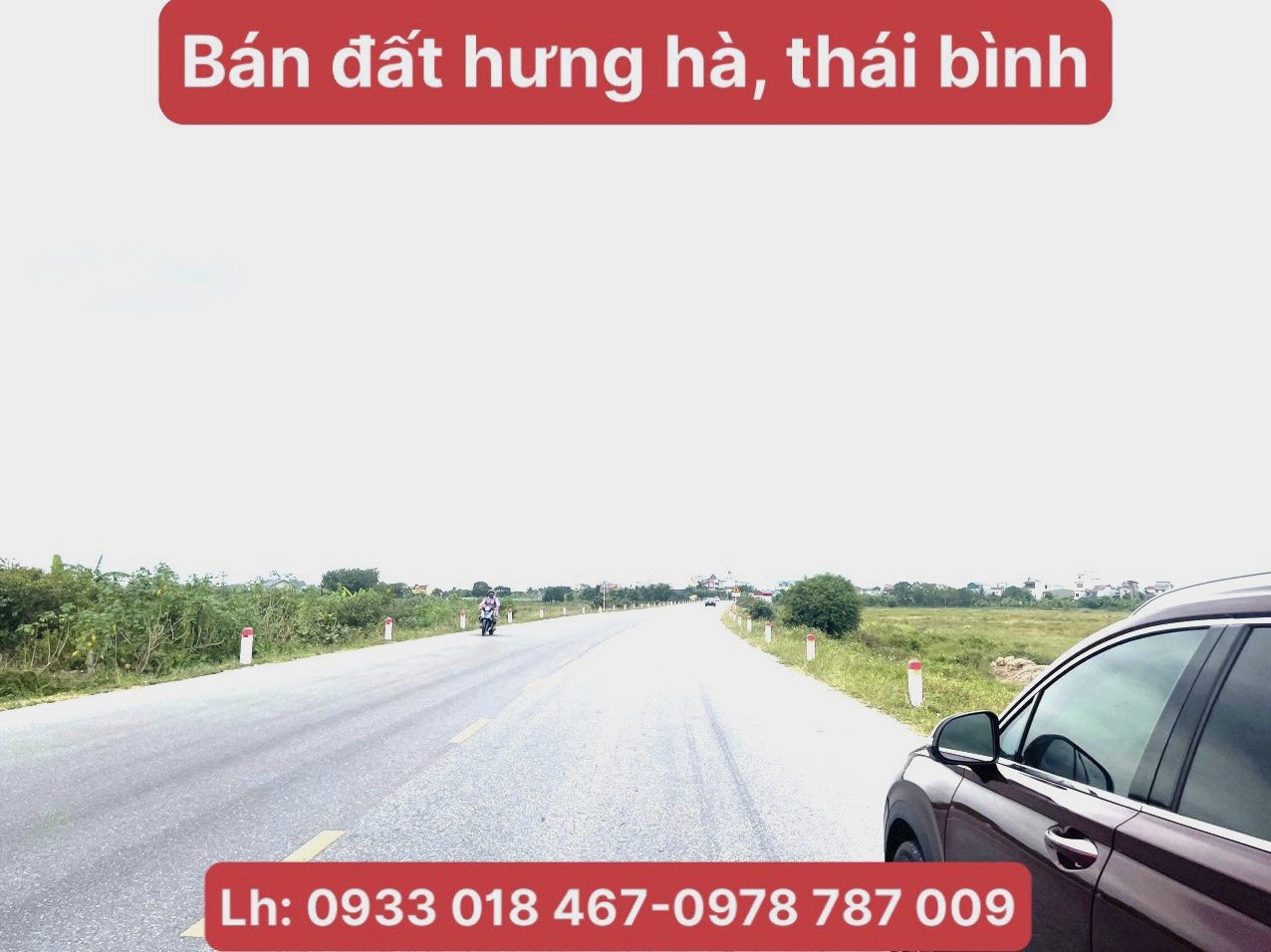 Bán đất thị trấn hưng hà, thái bình 3000m2-6tr/m2-0933 018 467-0978 787 009 