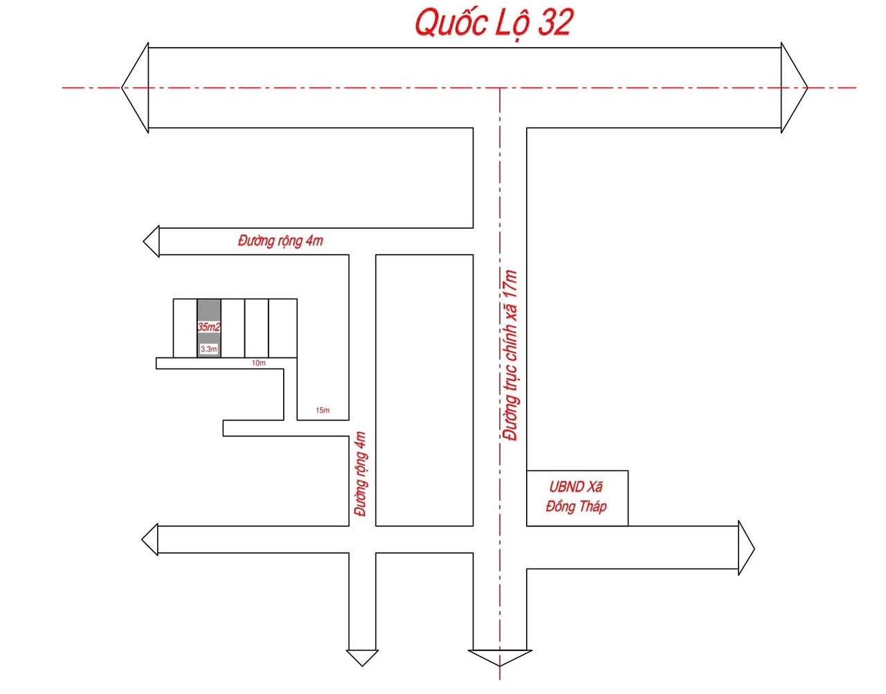 Cần bán mảnh đất 35 m2, hướng Nam tại Đan Phượng - Đan Phượng - Hà Nội, giá 1,45 tỷ