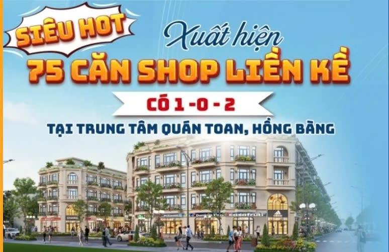 Chỉ 6,1 tỷ lô khe thoáng 75m2, xây 5 tầng trung tâm quận Hồng Bàng, sổ đỏ chính chủ 