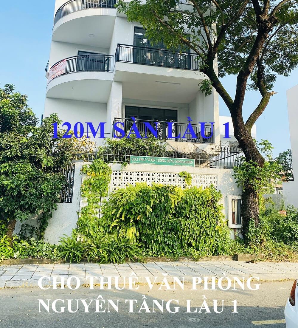 Cho Thuê Nguyên Nhà Văn Phòng (hơn 280m2 sàn) Thủ Thiêm Villa đối diện Công Viên và Trường Quốc Tế 