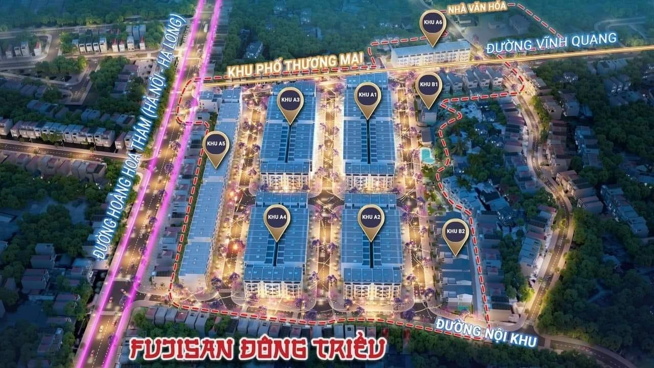 Cần bán ngay nhà lk 80 m2, giá 3,3 tỷ tại Đường Quốc lộ 18A - Mạo Khê - Đông Triều - Quảng Ninh