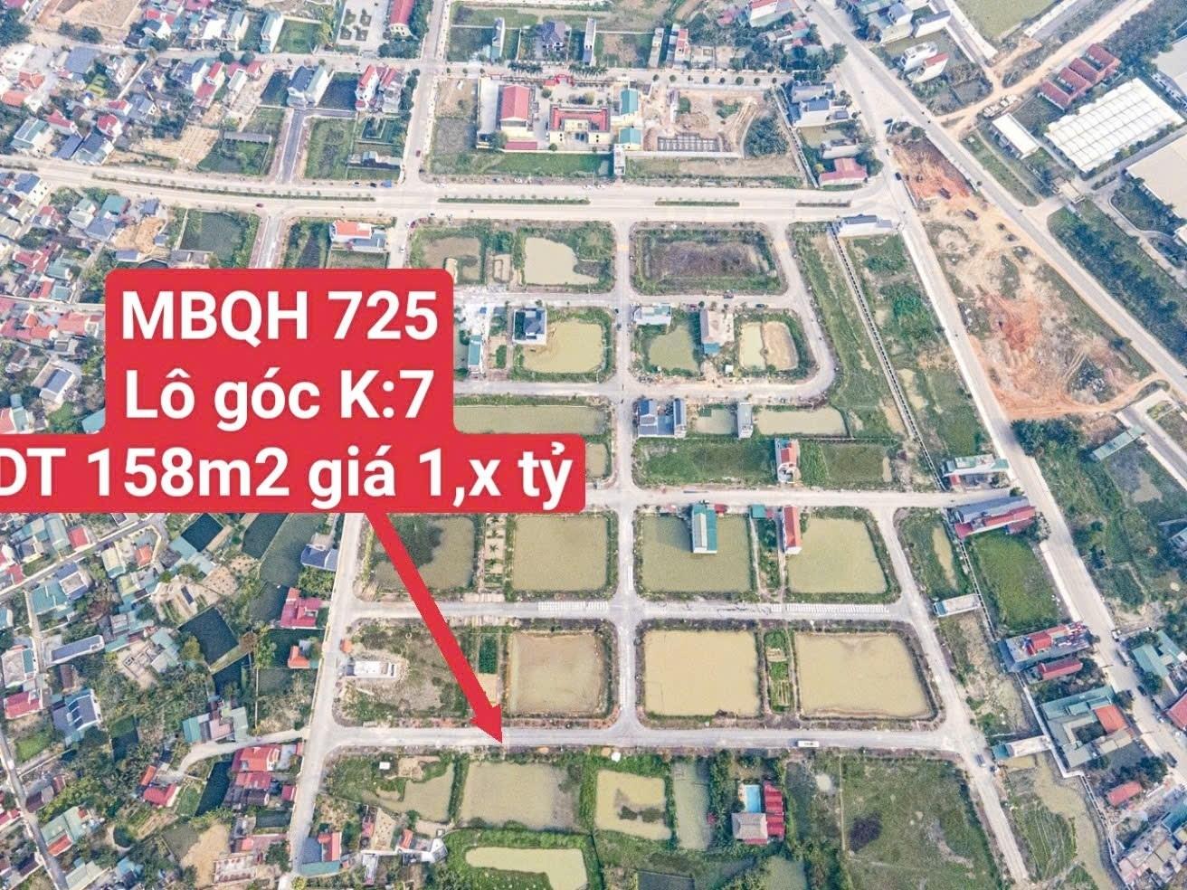 Cần bán ngay nền đất 158 m2 tại Đường ĐT 47 - Đông Khê - Đông Sơn - Thanh Hóa, giá 1.3 tỷ