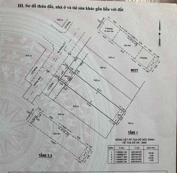 Cần bán nhanh nhà mặt tiền 80 m2 tại Phường 16 - Gò Vấp - TP Hồ Chí Minh, giá 8,88 tỷ