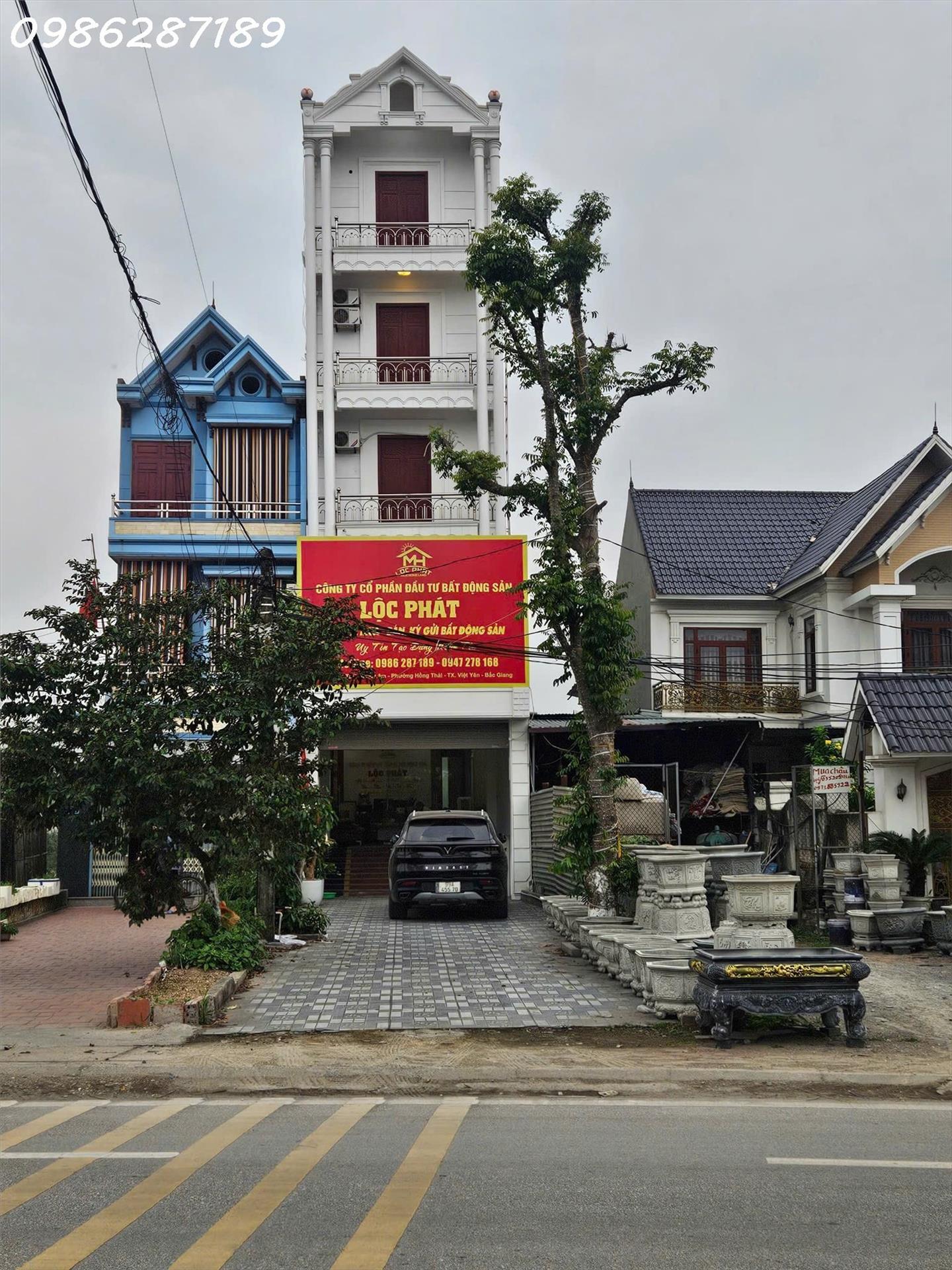 Cần cho thuê căn nhà mặt phố tại Xã Hồng Thái - Việt Yên - Bắc Giang, 77 m2, giá 35 tr/tháng