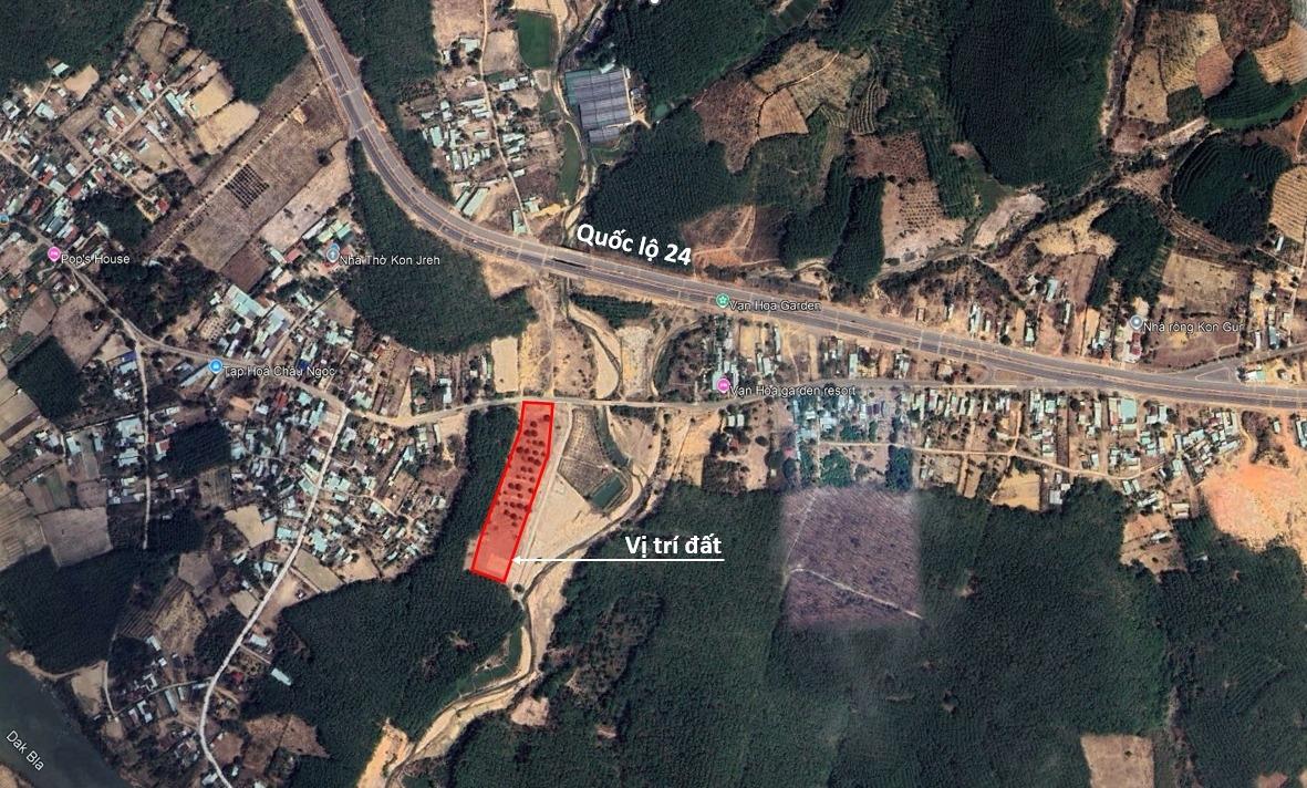 Bán mảnh đất 2490 m2, hướng Bắc tại Xã Đăk Blà - Kon Tum - Kon Tum, giá 1,5 tỷ