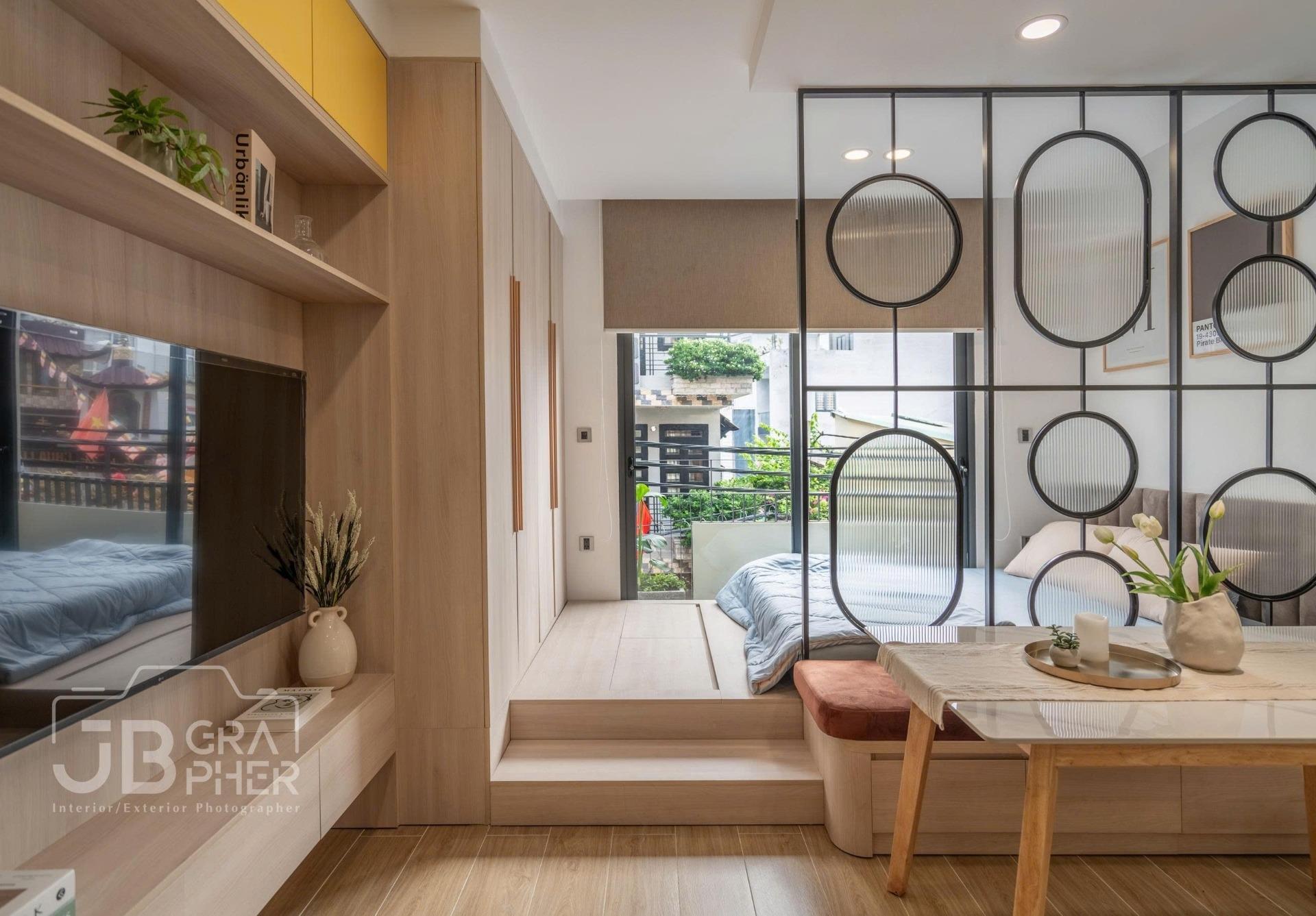 Khai Trương Studio Ban Công Full nội thất cao cấp - Ảnh 1