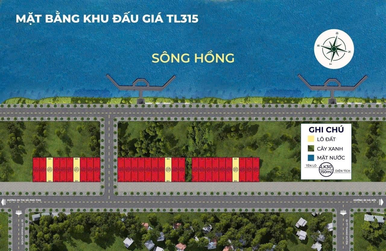 Cần bán gấp nền đất 150 m2, hướng Tây-Nam tại Xã Thanh Uyên - Tam Nông - Phú Thọ, giá 1,2 tỷ