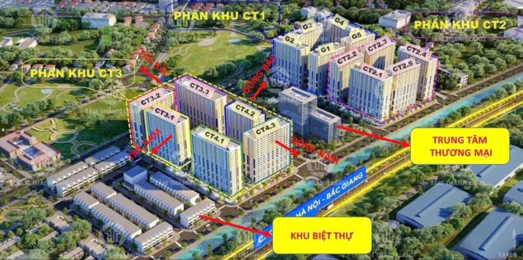 Cần bán gấp bán nhanh căn hộ chung cư 63 m2, giá 1,2 tỷ tại Việt Yên - Bắc Giang