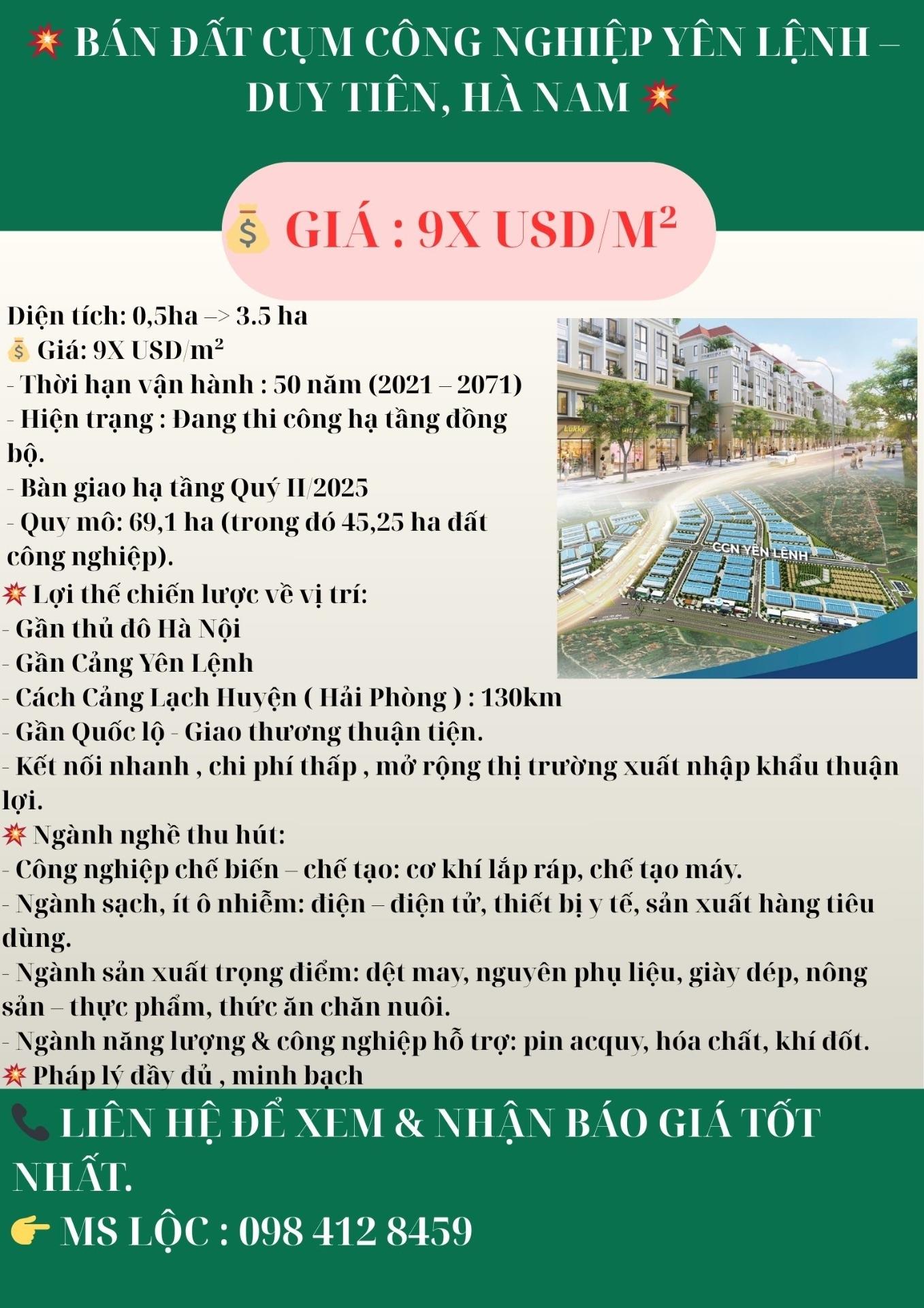 Bán gấp đất nền dự án 35000 m2 tại Xã Chuyên Ngoại - Duy Tiên - Hà Nam, giá 94,5 tỷ