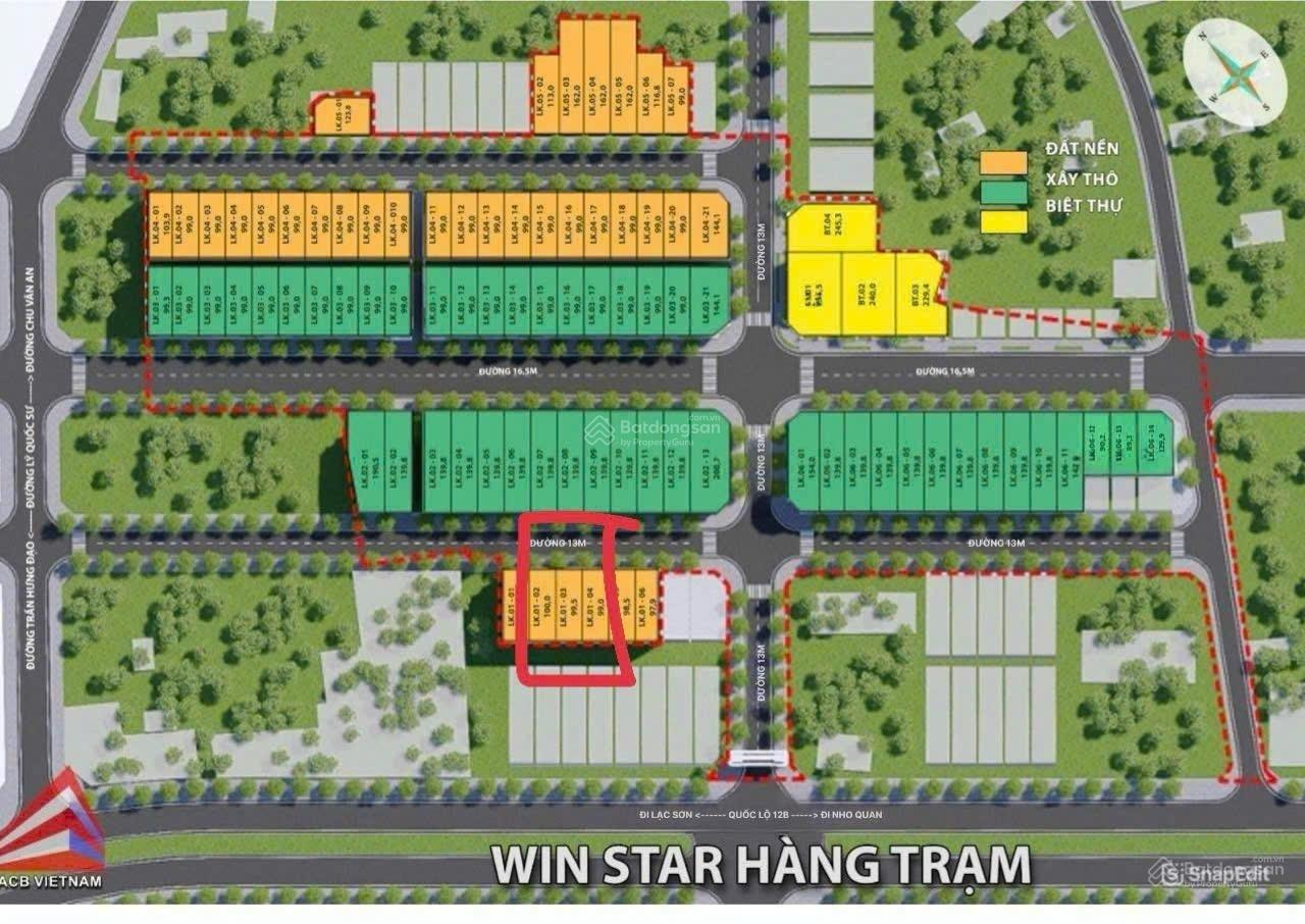 Bán nhanh đất 123,80000305175781 m2, hướng Tây-Nam tại Yên Thủy - Hòa Bình, thỏa thuận