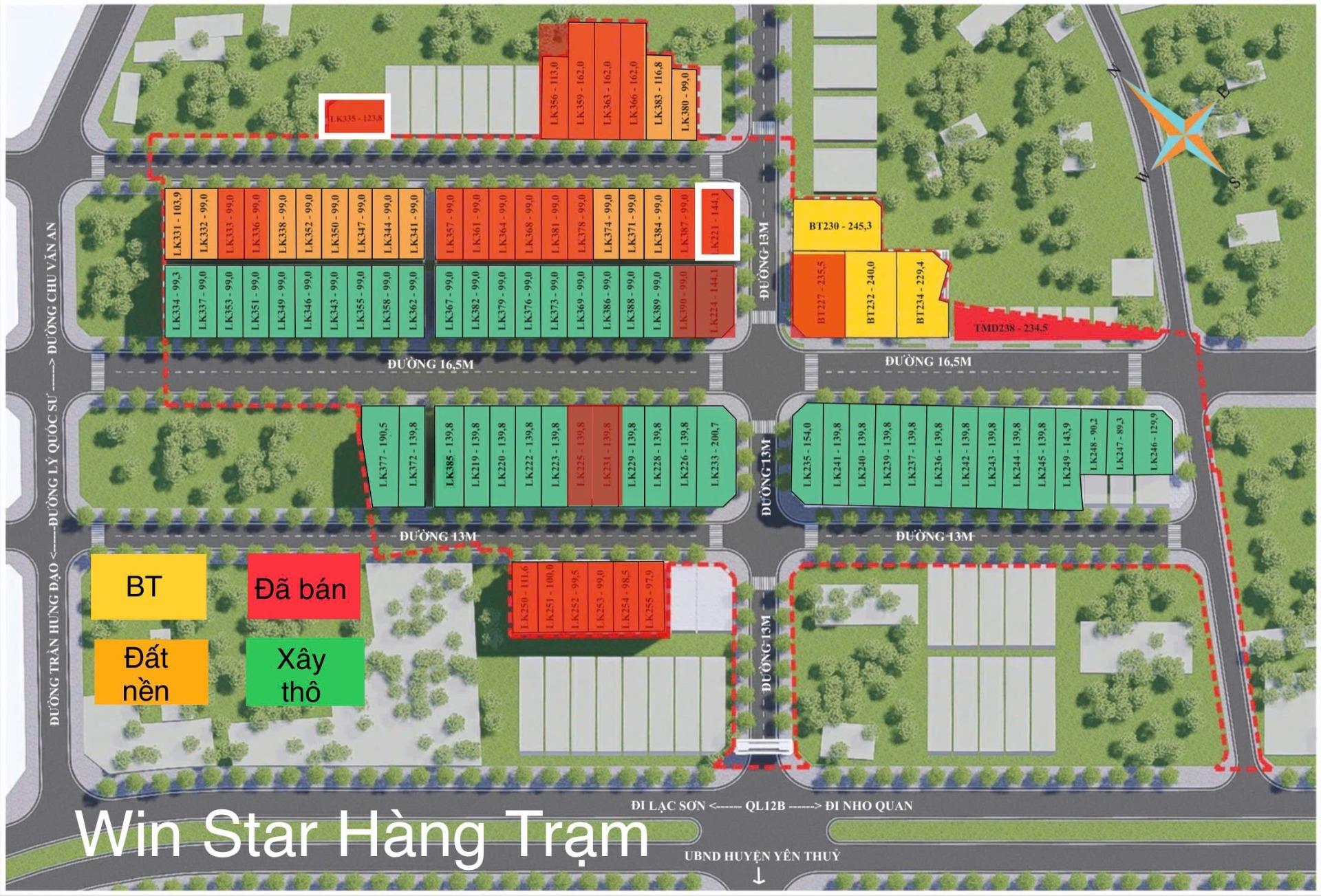 Sở hữu ngay nền đất 144 m2, hướng Đông-Nam tại Yên Thủy - Hòa Bình, thỏa thuận