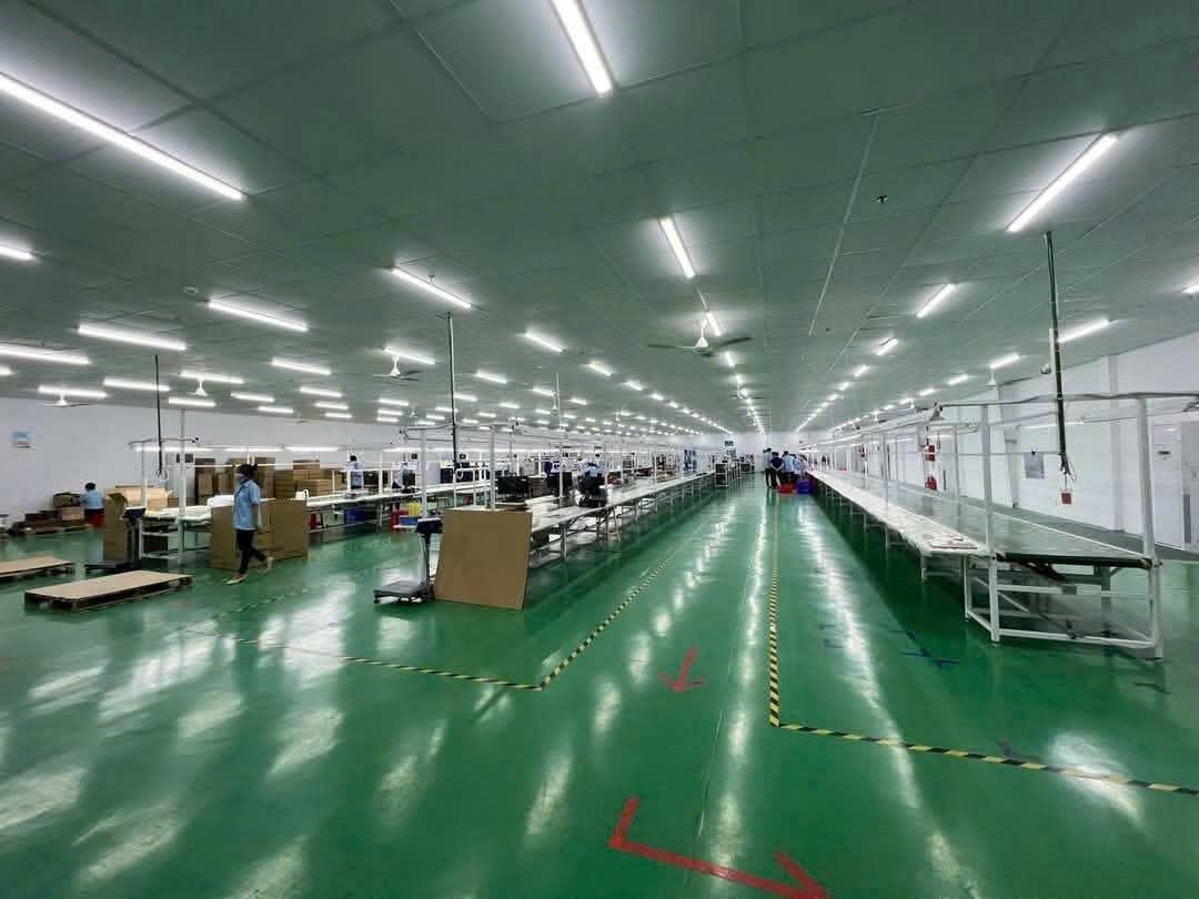 Cho thuê 6700m2 nhà xưởng tại KCN Đồng Văn 2. Hà Nam
