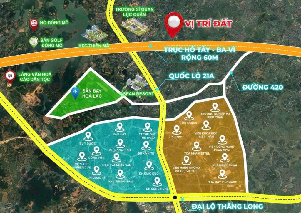 Chuyển nhượng đất 100 m2 tại Thị xã Sơn Tây - Hà Nội, giá rẻ