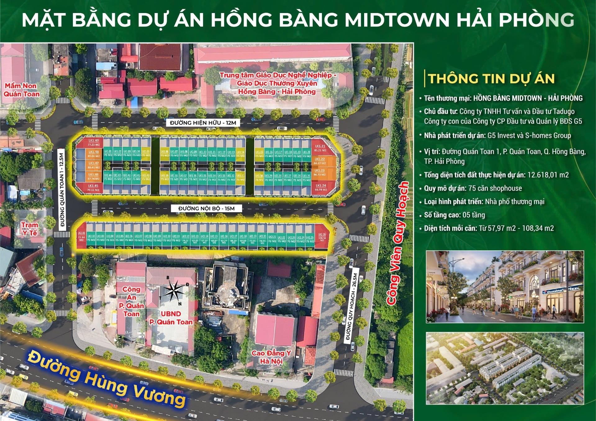 Cần bán gấp nhà phố thương mại 63 m2, giá 5 tỷ tại Đường Quán Toan - Hồng Bàng - Hải Phòng