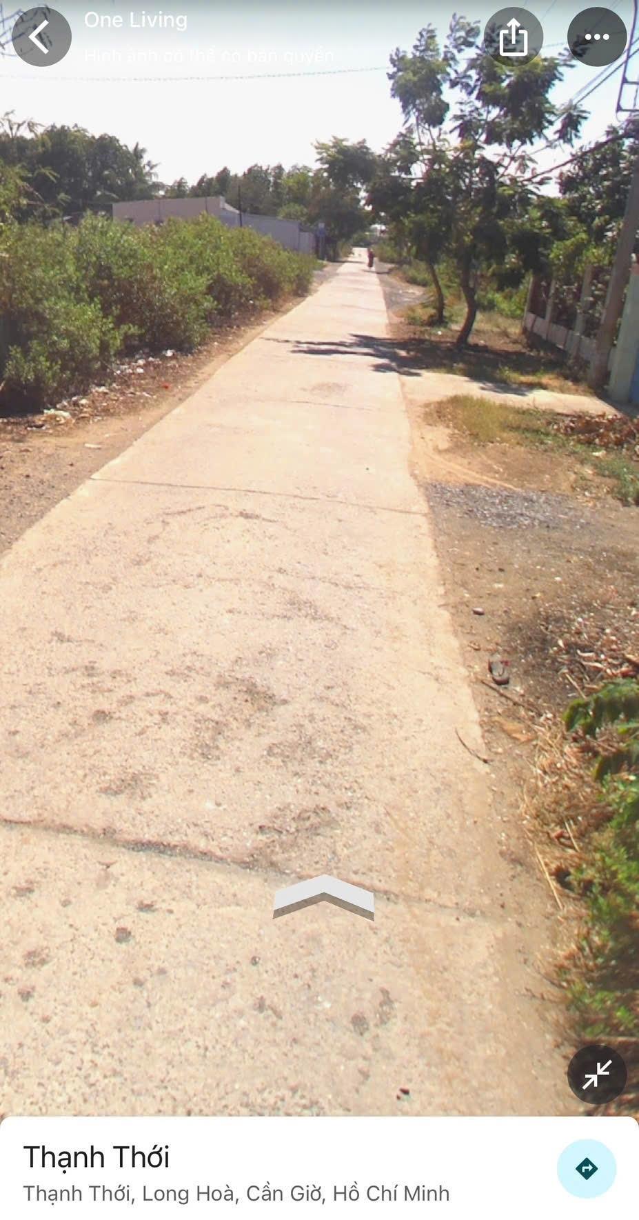 Bán gấp nền đất 280 m2 tại Đường Thạnh Thới - Long Hòa - Cần Giờ - TP Hồ Chí Minh, giá 12 tỷ