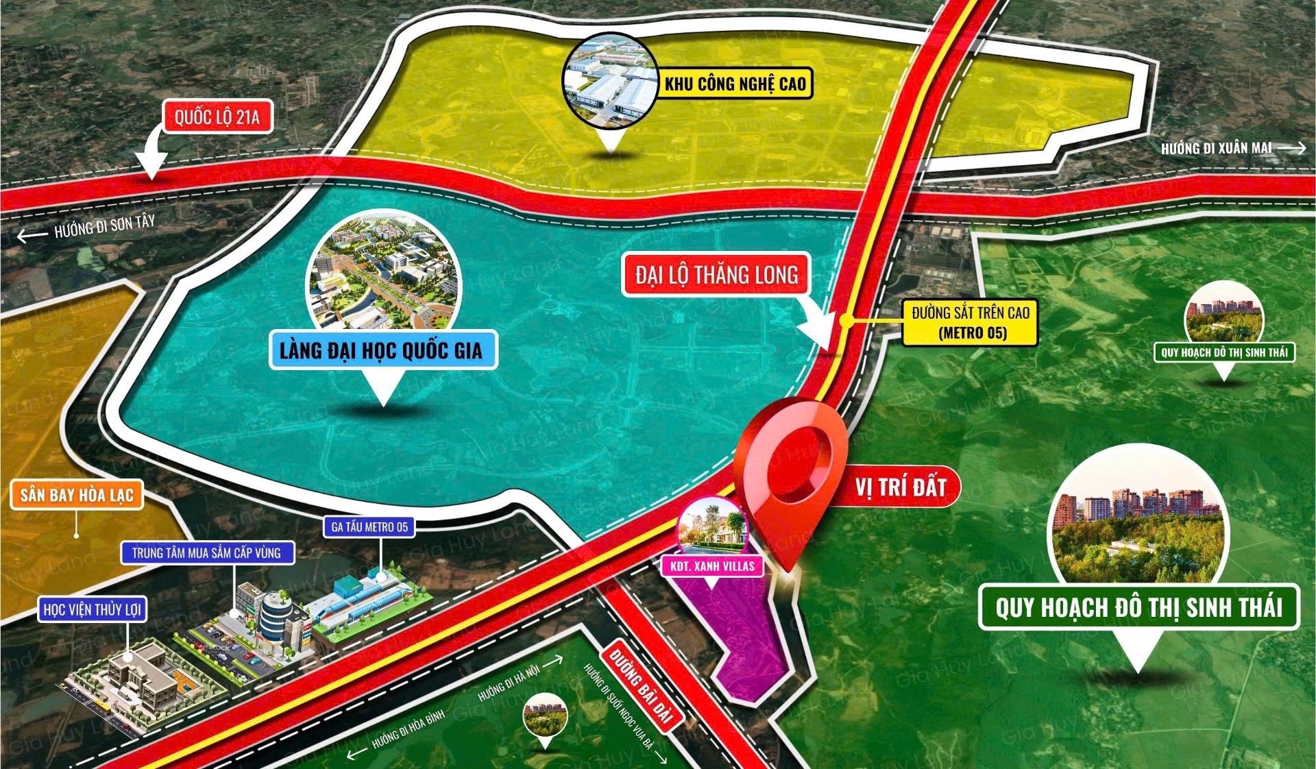 Sở hữu ngay mảnh đất 150 m2, hướng Đông-Nam tại Yên Bình - Thạch Thất - Hà Nội, giá 4,1 tỷ