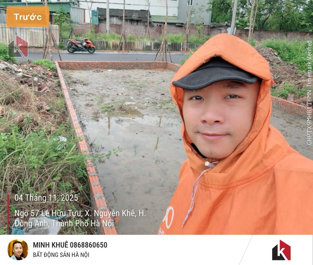 Bán gấp lô đất 80 m2 tại Đường Lê Hữu Tựu - Nguyên Khê - Đông Anh - Hà Nội, giá 8 tỷ