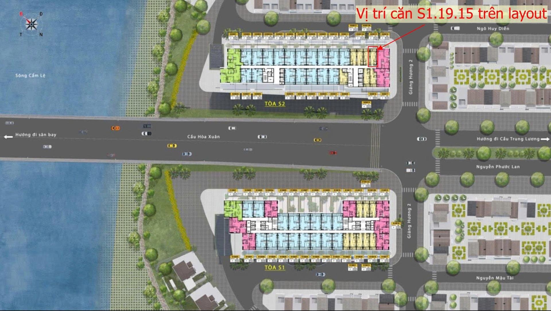 Sở hữu căn 32 m2, giá 2,87 tỷ tại Đường Nguyễn Phước Lan - Hòa Xuân - Cẩm Lệ - Đà Nẵng