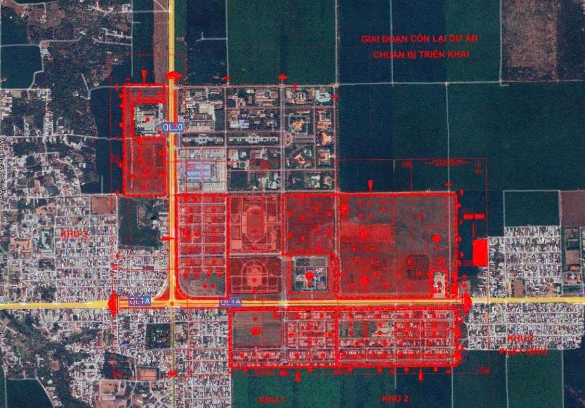 Sở hữu đất 140 m2 tại Đường Quốc lộ 1A - Long Thành - Long Thành - Đồng Nai, giá 2,6 tỷ