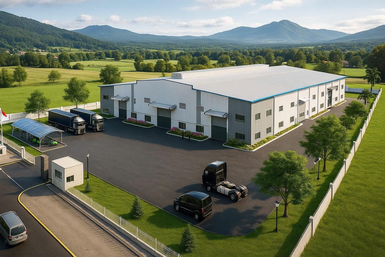 Kho xưởng tiêu chuẩn cao tại KCN Plaschem Đồng Văn, Hà Nam