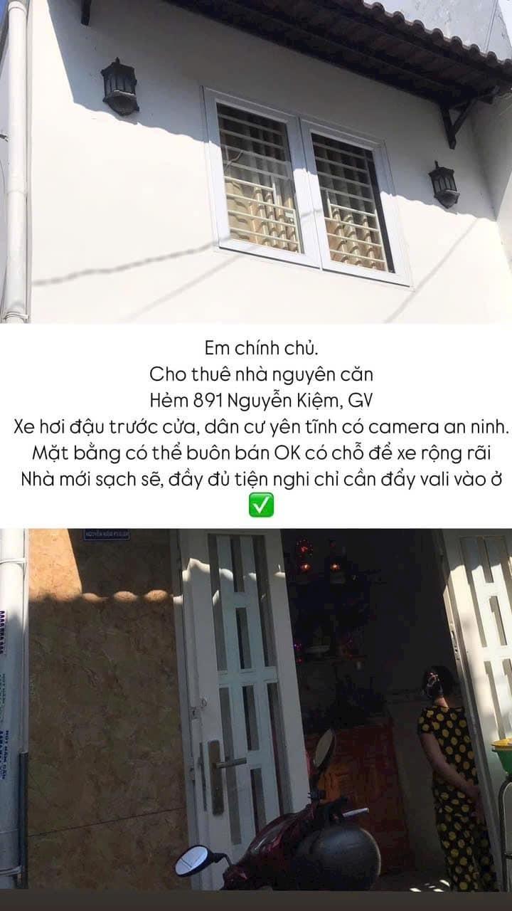 Cần cho thuê gấp nhà đất tại Đường Nguyễn Kiệm - 3 - Gò Vấp - TP Hồ Chí Minh, 9 m2, giá tốt