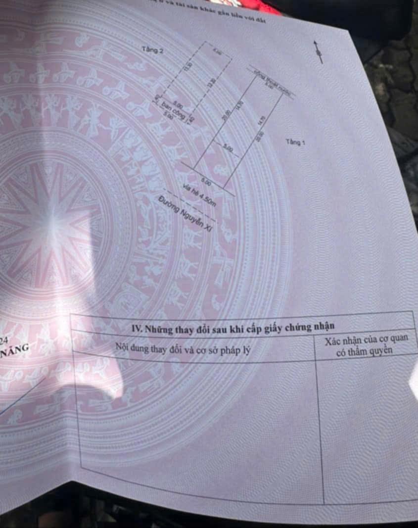 Cần bán nhanh căn nhà mặt phố 100 m2 tại Phố Nguyễn Xí - Hòa Minh - Liên Chiểu, giá 7,18 tỷ